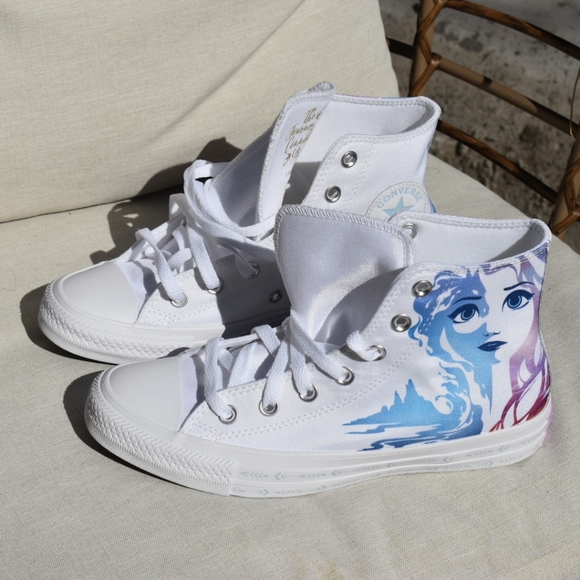 frozen converse shoes